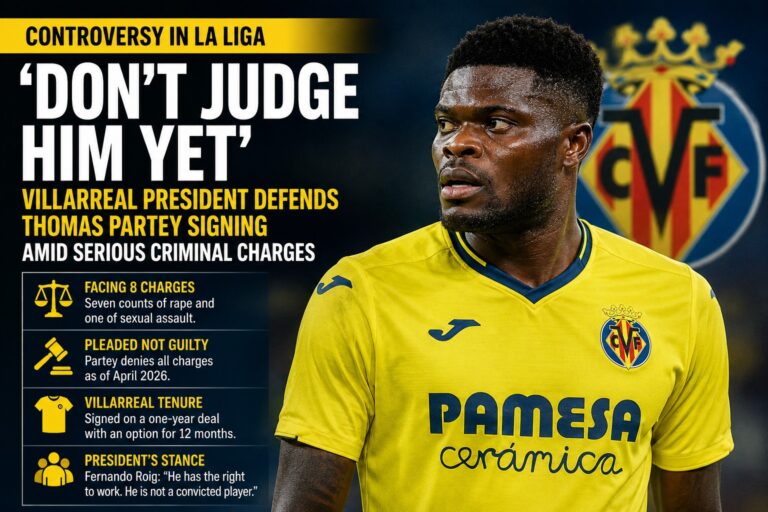 Villarreal President Defends Thomas Partey